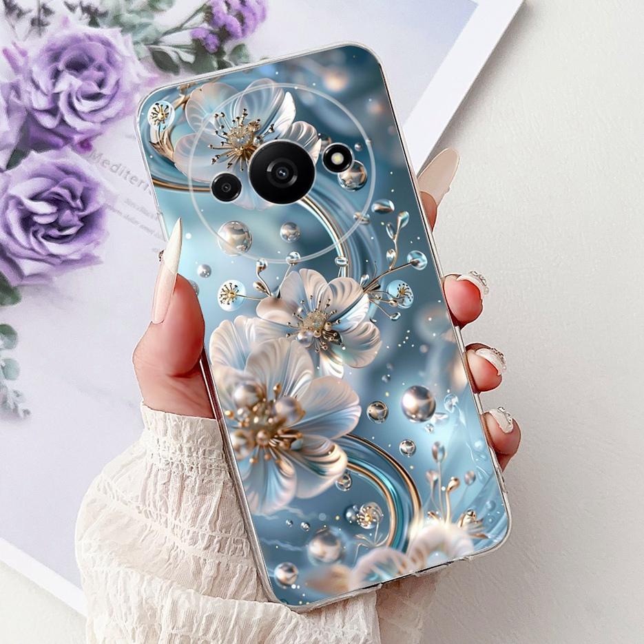 Für Xiaomi Redmi A3 A3x A4 Hülle RedmiA3 Pro Stilvolles Bemaltes Cover Weiche Dünne Handyhülle Für Xiaomi Redmi A3 Pro A3x RedmiA4 Schale