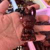 Small-Leaf Red Sandalwood Pendant: Wealth-Attracting Pixiu, Gourd, Dragon, Tortoise Design