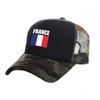 France Trucker Caps Fashion Cool France Hats Baseball Cap Summer Outdoor Sun Mesh Caps