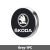 AES1 For Skoda Car Magnetic Mini Phone Holder 360° Adhesive Phone Stand Interior Accessories Rapid Octavia Derivative Enyaq-iV