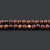 Blue Gold Sandstone Natural Stone Semi-Finished DIY Jewelry Beads