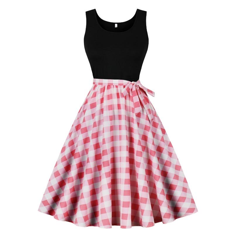 

Летний новый ретро жилет с воротником без рукавов черный принт с надписью маятниковый комбинезон XXL