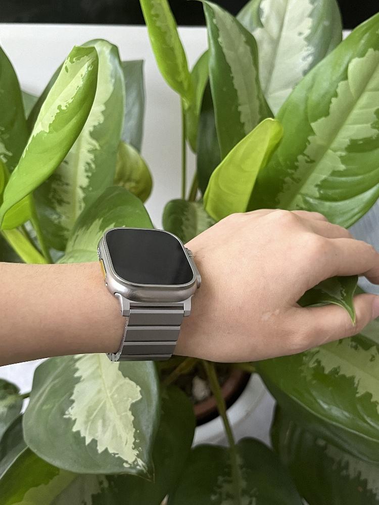Magnetic Watch Band Quick Release 20mm 22mm Titanium Sport Smart Watch Bands Charms & Accessories for Apple Watch Ultra 2 Band
