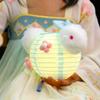 Cute Handheld Paper Lamp Portable LED Lantern Toys Antique Lantern  School Project