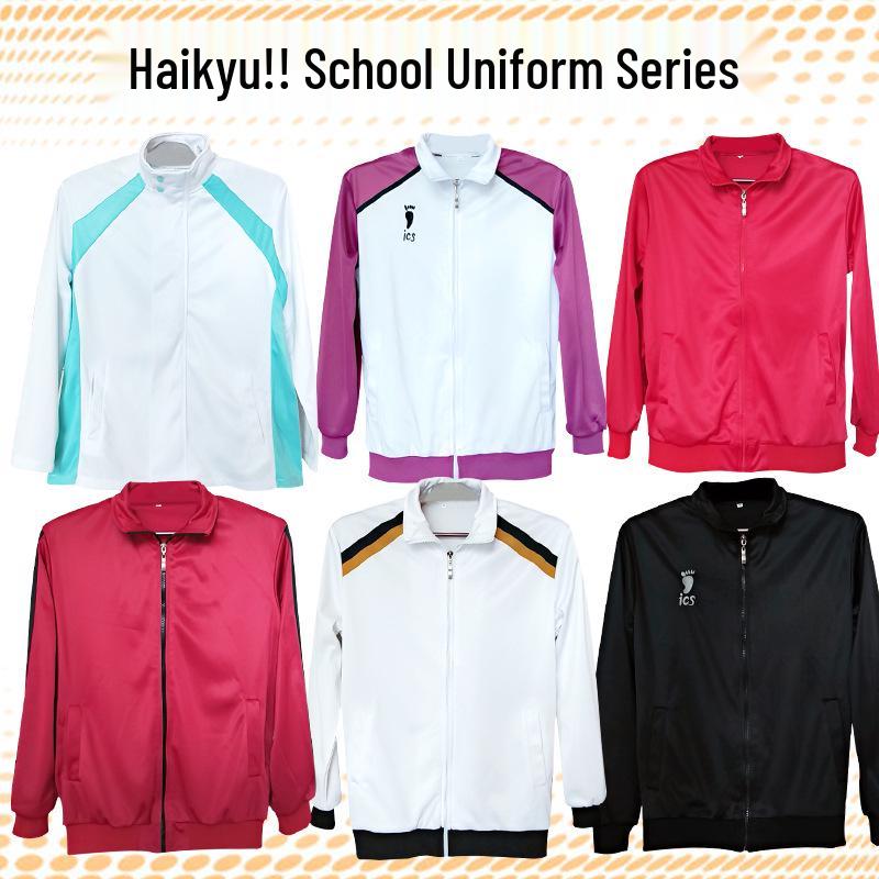 Soulmanxuan Haikyuu!! Volleyball Club Cosplay Uniform - Karasuno, Nekoma, Inarizaki, Fukurodani, Aoba