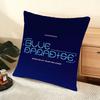 Zerobaseone ZB1 Album Cushion Cover Silky Short Plush Home Sofa Cushion Cover - Invisible Zipper Home Decoration