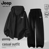 JEEP SPIRIT Men's Hooded Sweatshirt & Pants Set