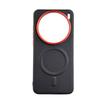 Solid Color Magnetic Suction Phone Case for Honor Magic 8 Pro Magic 7 RSR 7Pro Independent Button Metal Lens Plain Leather Cover