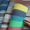 100x150cm Striped Teslin Mesh Fabric PVC Waterproof Cloth for Outdoor Beach Chair Folding Recliner Bow Swing Chair Pet Bed