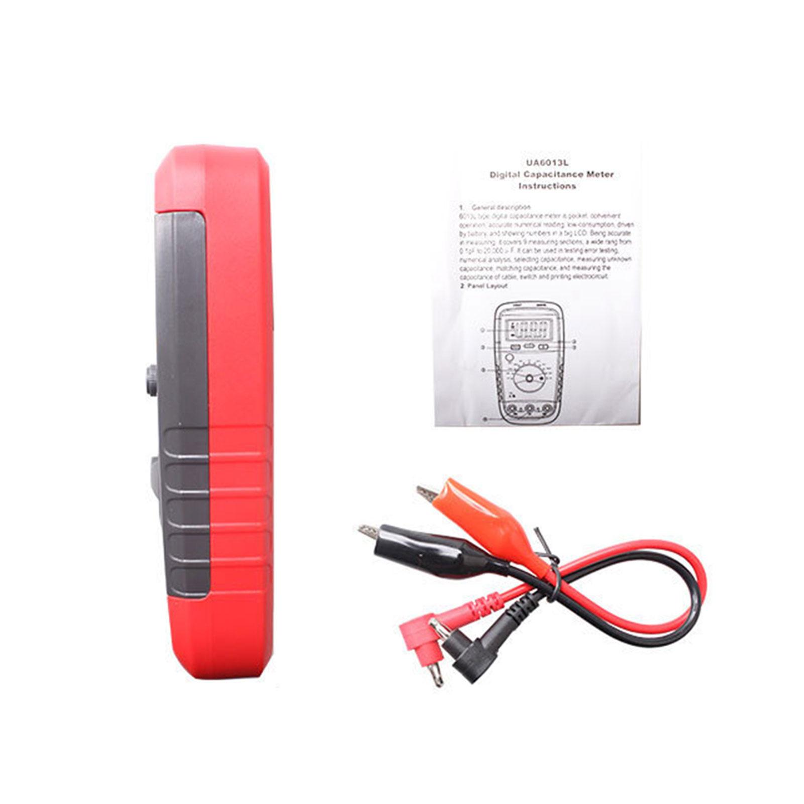 

Small Capacitance Meter with High Precisions Sensoring & Data Hold Function Pocket Size for DIY Enthusiasts & Engineers 1