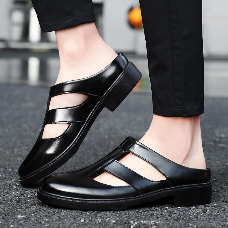 Fashion Spring and Summer Men's Shoes High Quality Breathable Style Design Leisure Party Luxury Daily Shoes Black and White 38-48