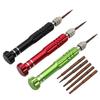 5-in-1 Mini Screwdriver Set Precision Glasses Repair Tool Multifunctional Screwdriver Portable Screwdrivers for Phone PC