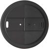 Americano "Eco" 350 ml thermal tumbler with spill-proof lid Solid black