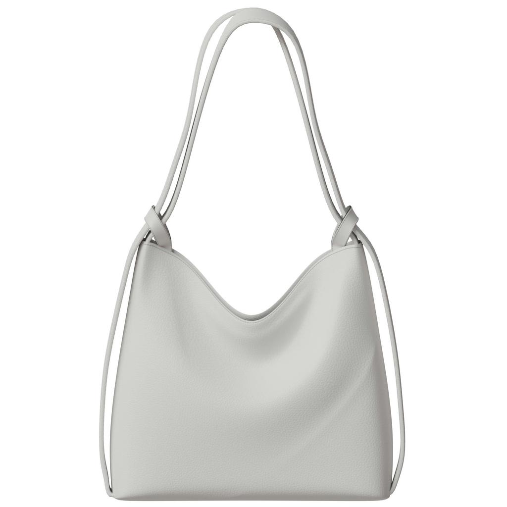 Elegante Damen Schultertasche mit Rucksackfunktion