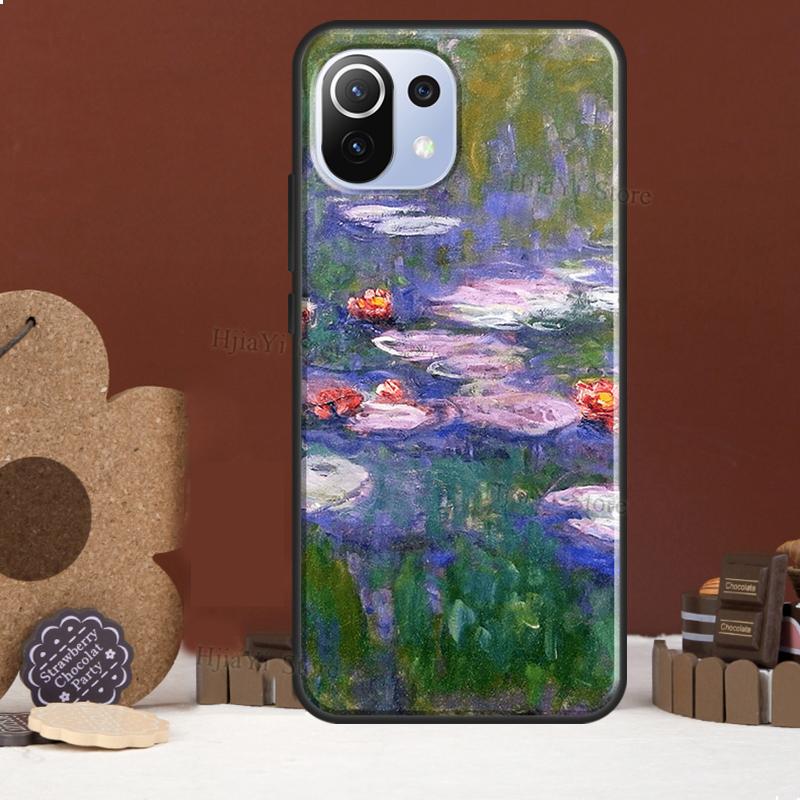 

Claude Monet Painting Funda For POCO F5 X3 X4 X5 Pro F4 GT C40 F3 Case For Xiaomi 11T 12T Pro 12 X 13 Lite Cover Xiaomi 13 Pro
