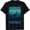 Funny Scuba Diving Themed Art For Men Women Scuba Diving T-Shirt