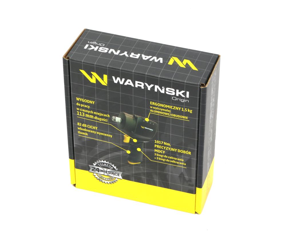 Klucz Udarowy Mini 1/2 Aluminiowa Obudowa 1017 Nm Waryński