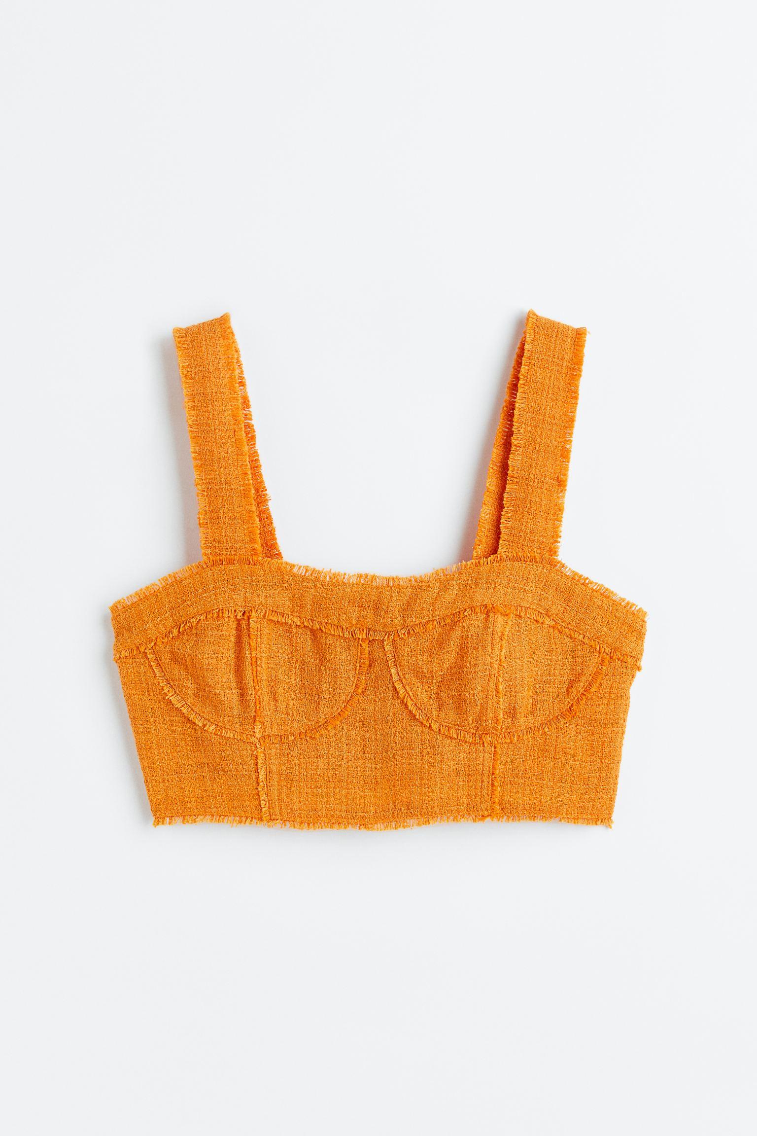 

Укороченный топ с бахромой