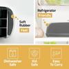 Butter Dish with Lid and Knife, Magnetic Butter Saver, Easy To Scoop, No Mess Lid, Plastic Butter Box, Dishwasher Safe