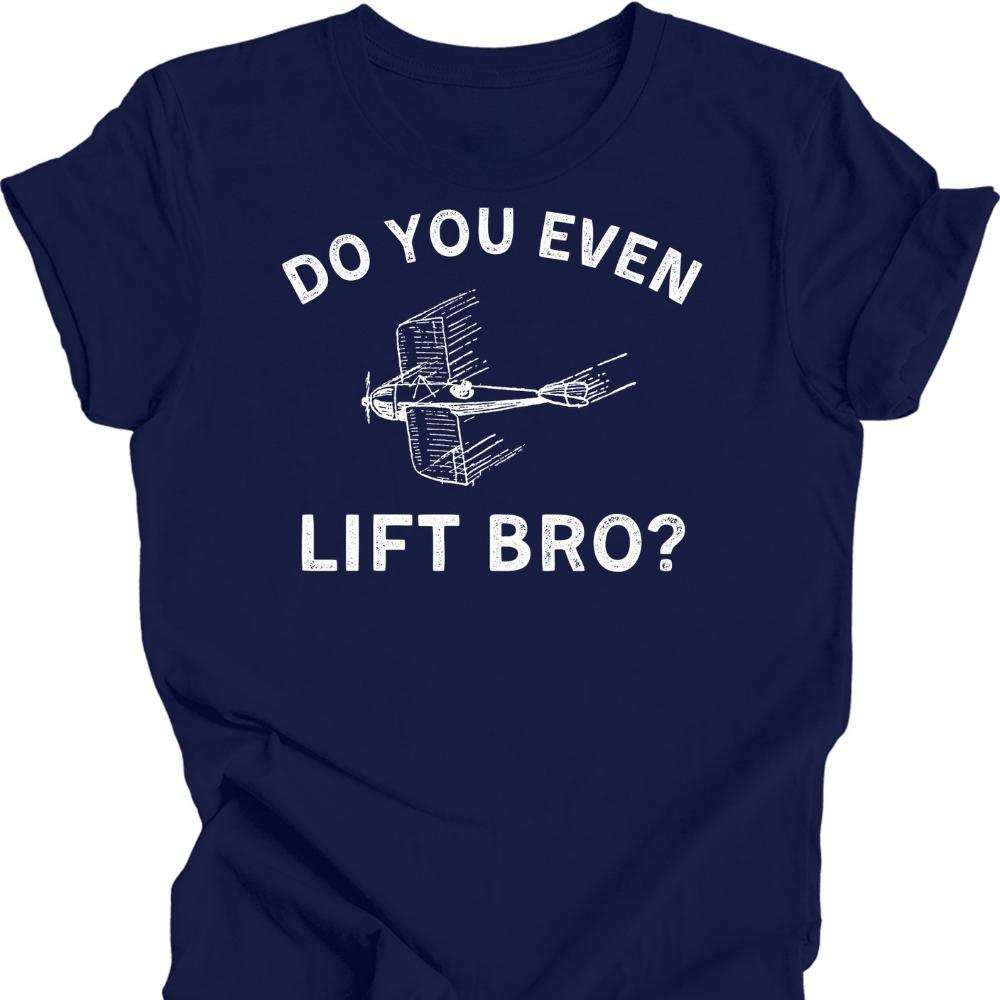 

Do You Even Lift Bro Funny Airplane Pilot TShirt Graphic T Shirts Gothic Shirts for Women Harajuku Oversized T Shirt Y2k Tops S