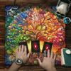 Square Altar Decorations Tablecloth Witchcraft Divination Altar Table Cloth Multifunctional Tarots Card Table Cover
