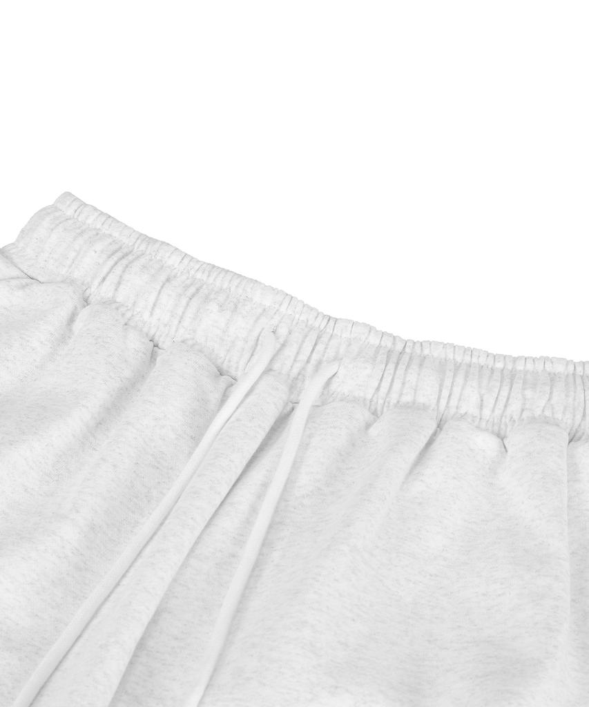 Pantaloncini Bermuda Larghi DRIX Maxi_Grigio Melange Bianco