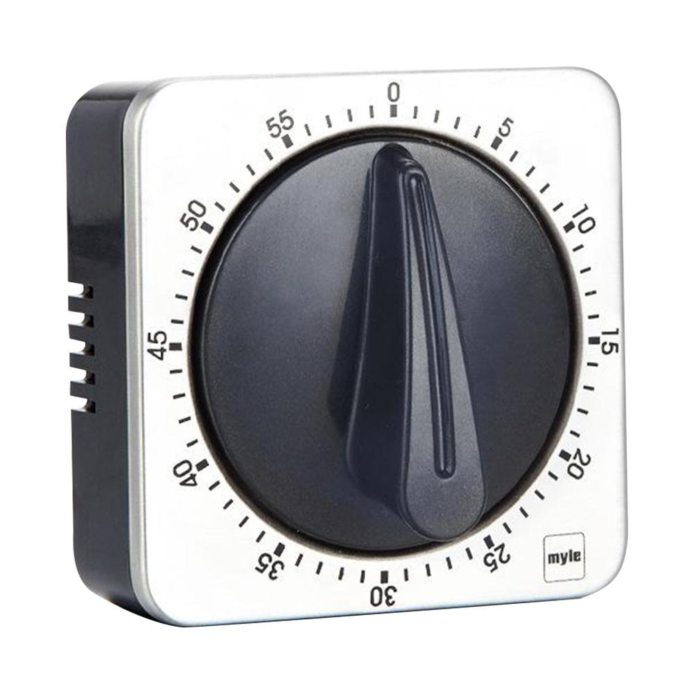 Kitchen Timers No Batteries Required Chef Cooking Timer Clock Magnetic Back Manual Countdown Timer for Home Cooking Baking