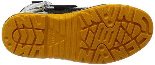 Fukuyama Rubber Captain Pro Safety 3 Oil-Resistant and Anti-Static High-Cut Safety Shoes, Black, Size 27.0cm