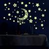 Night Starry Sky Moon Stars DIY Glow In The Dark Luminous Stickers Kids Room Wall Decor Decals for Kids Baby S Bedroom