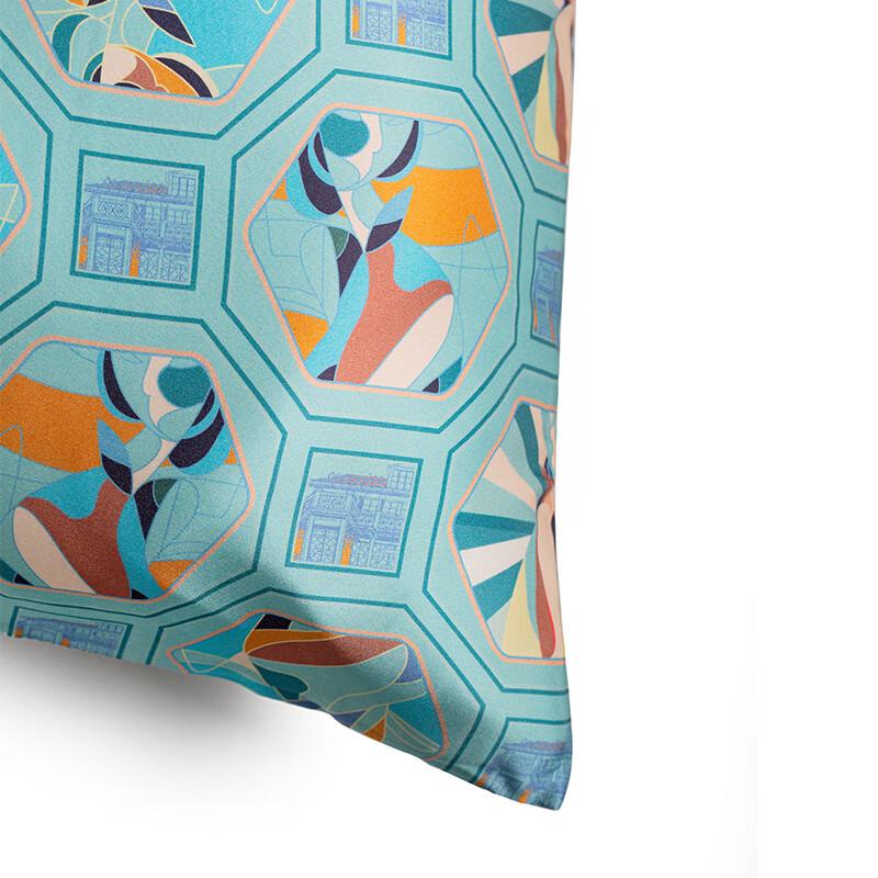 Hengyuanxiang Silk Travel Pillowcase - Dream of a Secluded Orchid