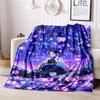 Japanese Manga Artist Koyoharu Gotouge's Demon Slayer Blanket Soft and Portable Four Season Home Bed, Office Travel, Lunch Break, Warm Blanket K37