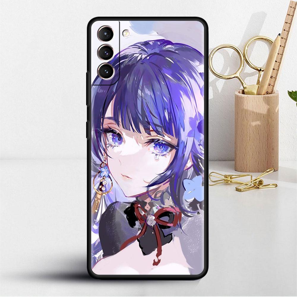 Hülle für Samsung Galaxy S20 S22 Ultra S21 FE S10 S9 Plus Note 20 10 Lite 9 Weiche Handyhülle Schale Genshin Impact