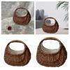 Elegant Woven Tote Bag for Sophisticated Spring Occasions