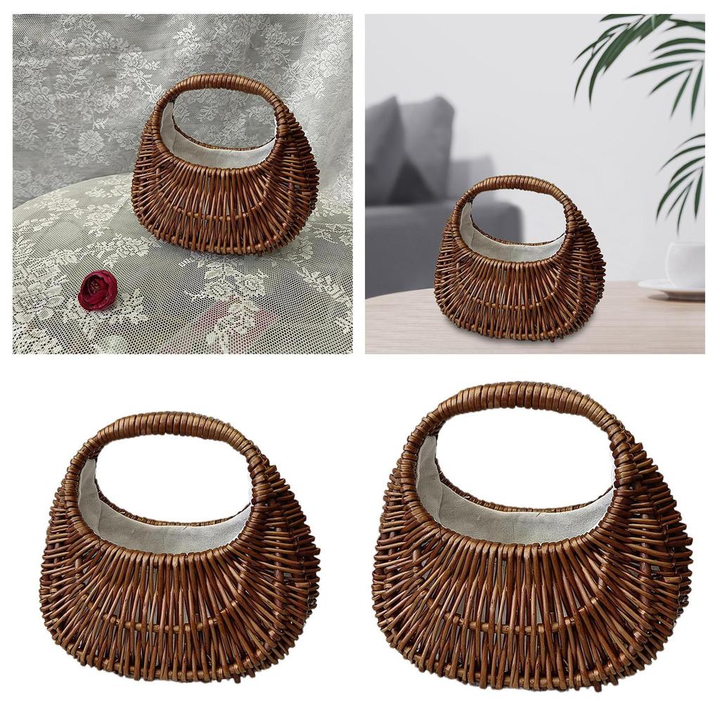Elegant Woven Tote Bag for Sophisticated Spring Occasions