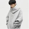 Unisex Heavyweight Fleece-Lined Hooded Sweatshirt - Autumn/Winter Loose Fit Jacket