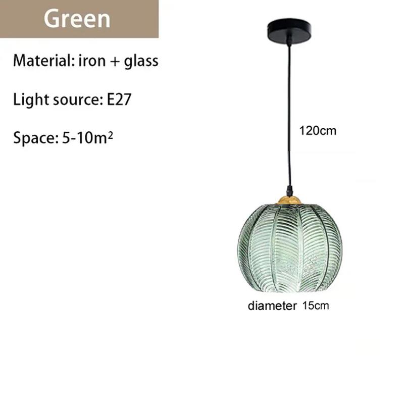 

Modern LED Glass Pendant Light glass Hanging Lamp For Living Room Dining Study Room Bedroom Bedside Chandeliers Home Decoration Warm White