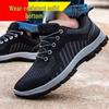 Unisex Summer Steel Toe Work Shoes, Breathable, Anti-Smash, Anti-Puncture, Lightweight Fly-Knit, Wear-Resistant Safety Footwear.