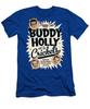 Buddy Holly T-shirt Blue Short Sleeve All Sizes S To 5Xl XA197 Unisex T-Shirt
