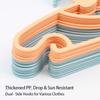 Baby Hangers Plastic Kids Clothes Storage Hanger for Nursery Children Hangers Toddler Infant Portable Coats Home Rack durable