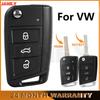 HU66 / HU162T Flip Dálkový Klíč od Auta Pouzdro Pro VW Golf 7 MK7 Touran Polo Tiguan Pro Seat Pro Skoda MQB Klíč Crafters 5G0959752