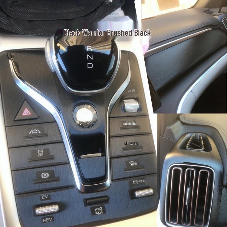BYD Song Pro 21-22 Carbon Fiber Interior Stickers - Xiaoyun Edition