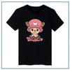2026 New One Piece Men and Women's T-shirt Tony Tony Chopper Anime Cartoon Tee Summer Boy's Short Sleeves Parent-child Outfits