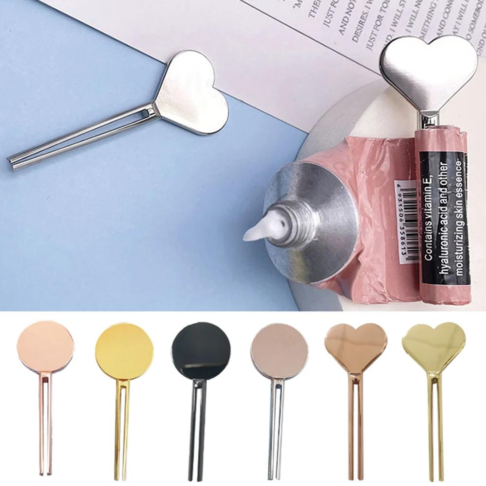 

Fashion Manual Tube Squeezer Key Roller Set Dispenser Bathroom Accessories Lazy People Useful Heart Circle Shaped Toothpaste
