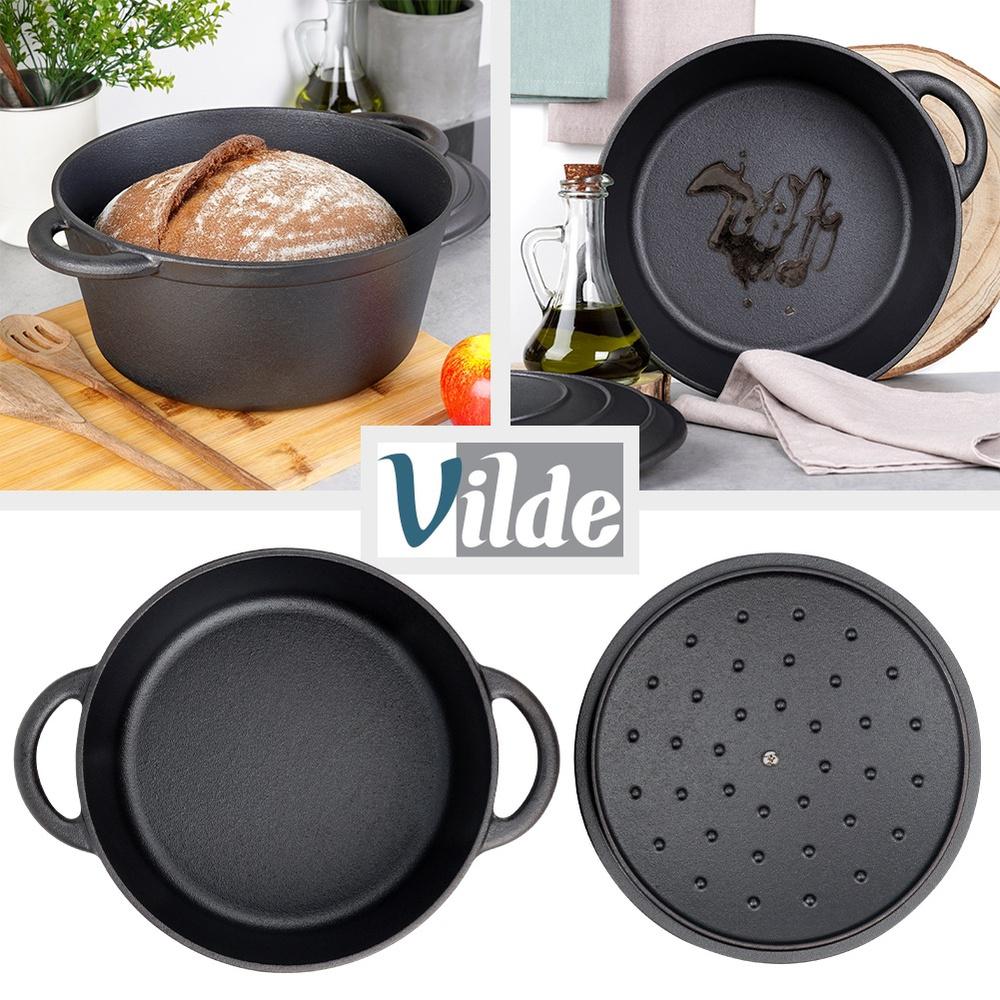 Cast iron pot with lid CAST LINE 28 cm, 5.9 l