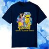 Lato 2026 Blastoise Pokemon Anime T-shirt Mężczyzna Kobieta Bawełna Krótki Rękaw Koszulka Streetwear Y2k Ubrania Oversize Casual Top Unisex