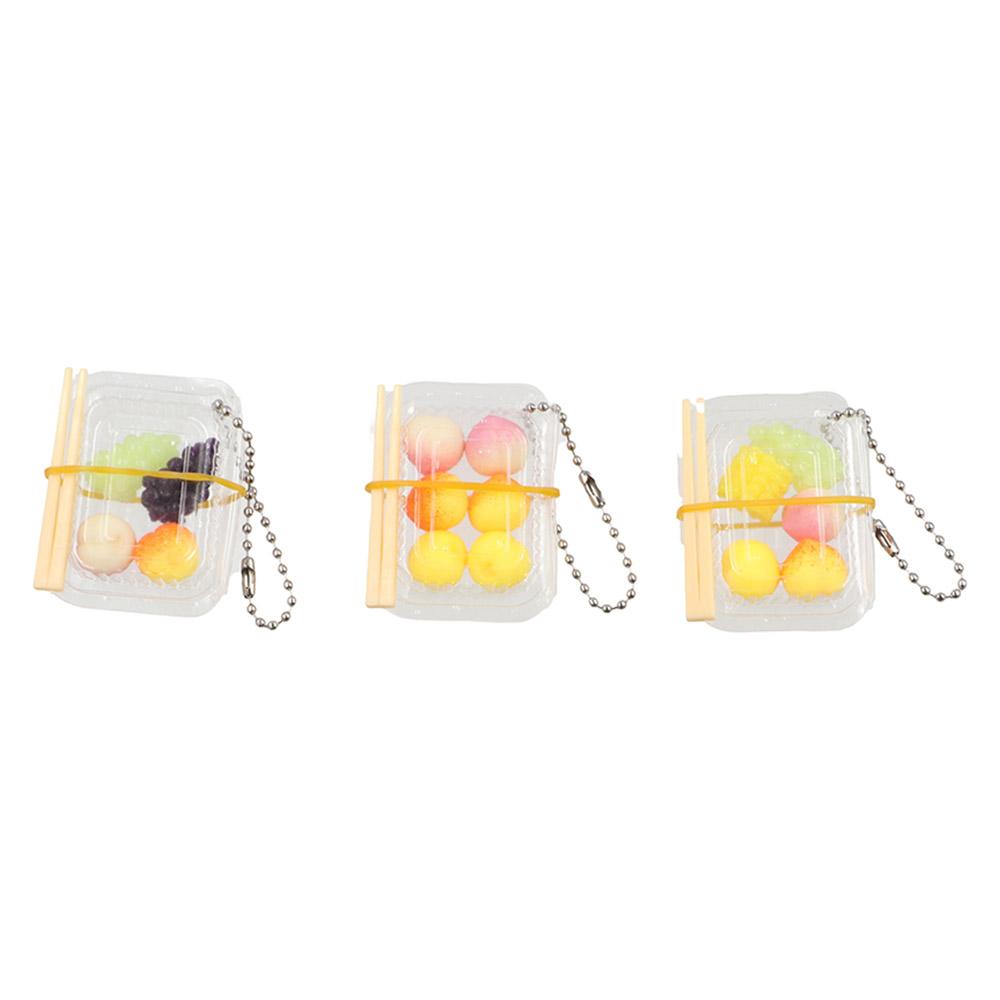 Simulation Simulation Fast Food Box Keychain Fast Food Box Model Pendant  Photography Model Props