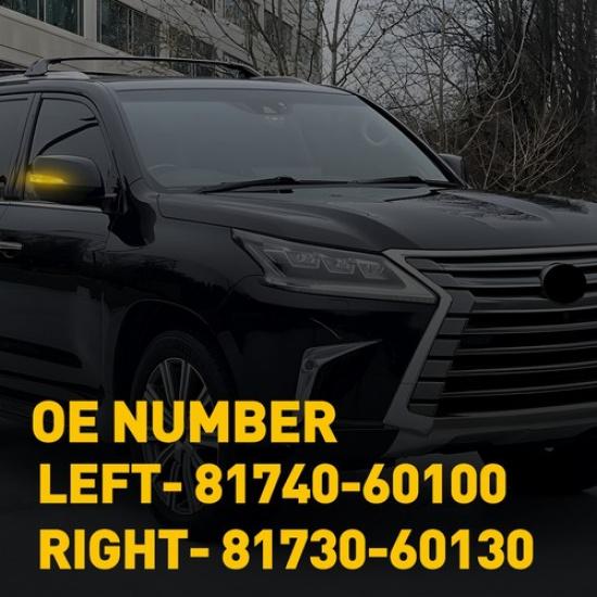 For Lexus LX570 GX460 2010- Driver/Passenger Mirror Turn Signal Lamp Light