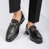 Fashion All-match Driving Moccasins Business Loafers Elegantes Men Dress Shoes Fashion Men Leather Shoes Handmade Man Slip on Footwear