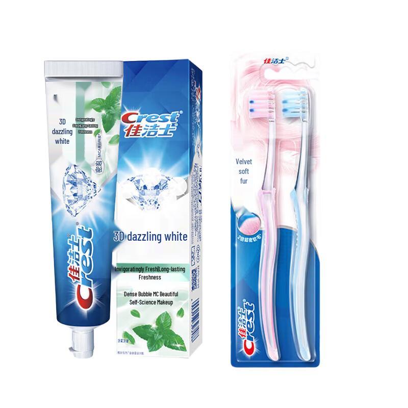 Набор зубная паста и зубная щетка Crest 3D White Arctic Fresh