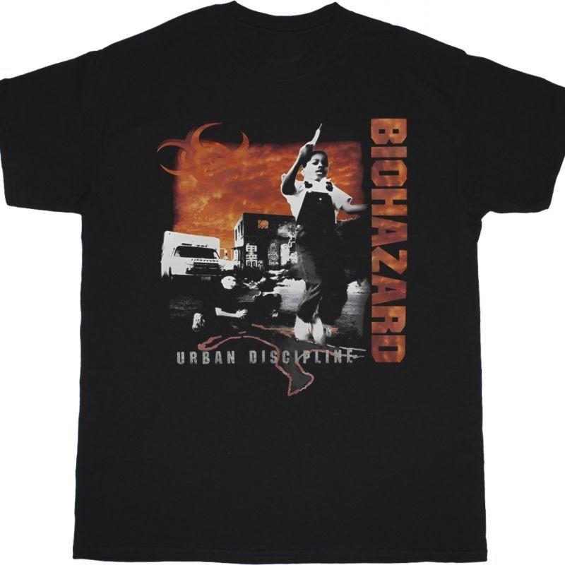 Biohazard Urban Discipline Black T-Shirt S разноцветный